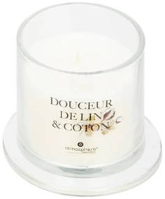 Ароматна свещ atmosphera Oudy, Стъкло, 240 g - Soft Linen