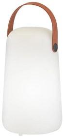 LED настолна лампа в бяло и кафяво (височина 21 cm) Collgar – Fischer &amp; Honsel