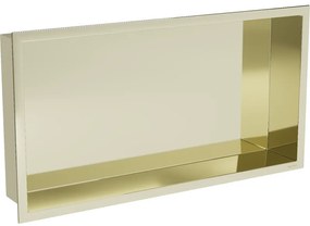 Mexen X-Wall-R вътрешна стойка с яка 60 x 30 см, злато - 1950603010