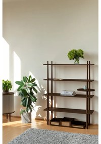 Кафява модулна система от рафтове от дъб 110x148 cm Stories - UMAGE