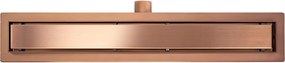 Линеен отводнител Rea Neox brush copper 70
