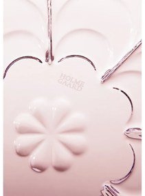 Светлорозови десертни стъклени чинии в комплект от 2 броя ø 16 см Lily - Holmegaard