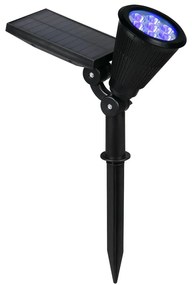 LED потапящо външно осветително тяло със соларен панел (височина 36 cm) Festival – Trio