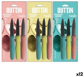 Комплект Ножове Quttin Samba 3 Части 19,5 x 2 x 1 cm (12 броя)