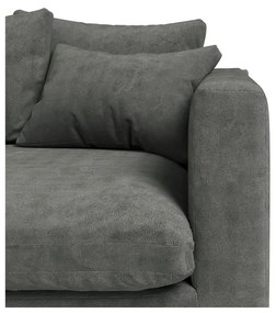 Сив ъглов диван (ляв ъгъл) Comfy - Scandic