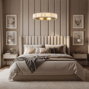 Лампа APP1801-CP 50 cm Brush Gold