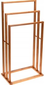 Елегантна бамбукова стойка за кърпи