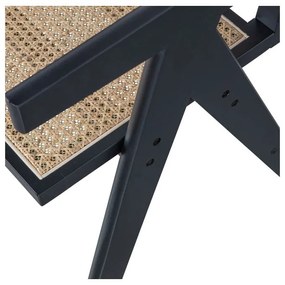 Стол за хранене от черно борово дърво Gunn - WOOOD