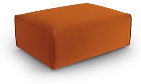 Оранжева кадифена табуретка Mackay – Cosmopolitan Design
