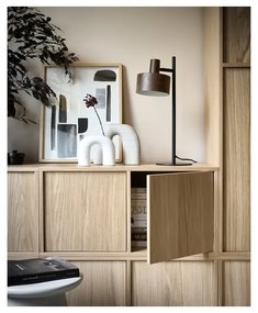 Модулна маса за телевизор с дъбов декор в естествен цвят 77x44 cm Modulair - vtwonen