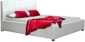 Тапициран Легло Lingo-140 x 200-White-With lifting mechanism