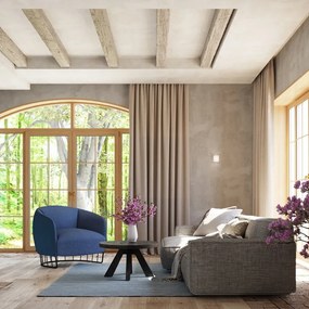 Бяла стенна лампа ø 10 cm Gino – Sollux