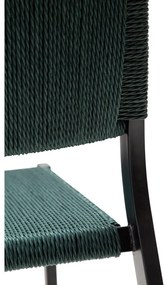 Тюркоазен стол за хранене Loop - DAN-FORM Denmark