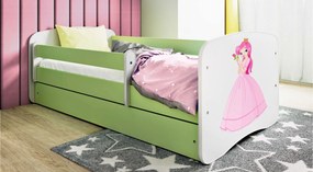 Детско легло Babydreams Cartoon-Prasino-180 x 80-Princess