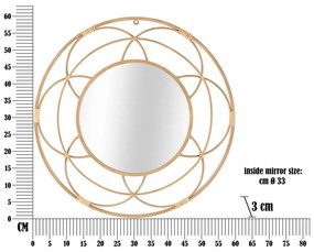 Стенно огледало ø 60 cm Valencia - Mauro Ferretti