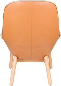 Бежово кресло Duke – White Label