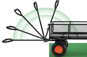 Многофункционална градинска количка 3в1 с товароносимост 200 кг