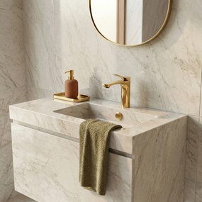 Смесител за мивка REA Vision Gold Low