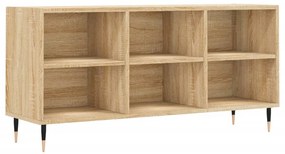 826983 vidaXL ТВ шкаф, дъб сонома, 103,5x30x50 см, инженерно дърво