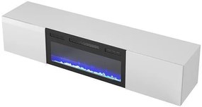 TV шкаф с вградена камина  LIVO RTV-180W K