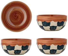 Глинени купички в комплект от 4 бр. 590 ml Check – Bloomingville