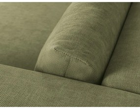 Светлозелен ъглов диван, десен ъгъл Esther – Milo Casa