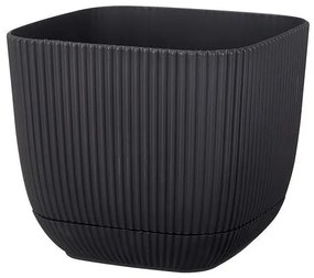 Horecano - Квадратна саксия №4 - 19.3x19.3xh17cm 4L АНТРАЦИТ (G-384-A)