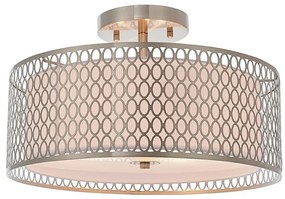 Endon 81966 - Полилей за повърхностен монтаж CORDERO 3xE27/10W/230V матов хром