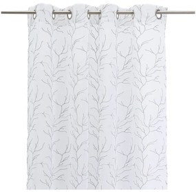 Бяло-сива завеса 140x260 cm Coral – Casa Selección