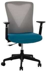 Офис стол HM1170.08 син-сив цвят