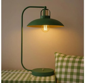 Brilagi - LED Настолна лампа FLAMENGO 1xE27/60W/230V зелен
