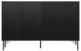Черен скрин Hammel , 136 x 89 cm Mistral Kubus - Hammel Furniture