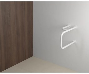 Стенен стоманен парапет за баня 52 cm Handicap Left – Sapho