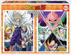 Dragon Ball - пъзел 2х500 части