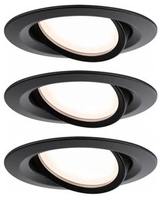 Paulmann 93080 - Комплект 3xLED/6W IP23 димируеми вградени лампи COIN 230V