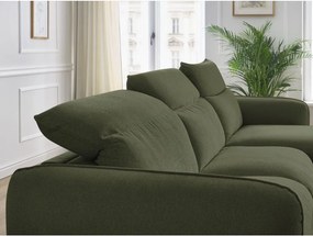 Зелен ъглов диван Achille – Bobochic Paris