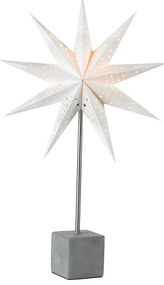 Бяла коледна светлинна украса Hård – Markslöjd