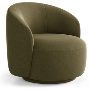 Зелено въртящо се кресло Letizia – Micadoni