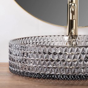 Умивалник за плот Rea Cristal Grey 39