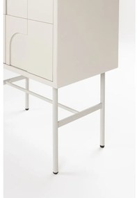 Светлосиво шкафче 70x140x40 cm Funk – White Label