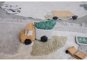 Сиво памучно детско килимче за игра 120x170 cm Eco и City – Lorena Canals