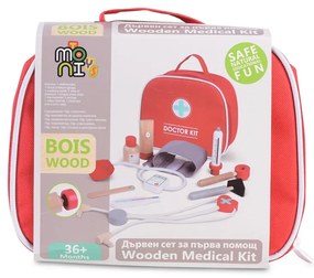 Moni Toys - Дървен сет за първа помощ 4501