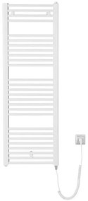 Aqualine - Електрическо оборудване за баня радиатор DIRECT-E 400W/230V 132 см бял
