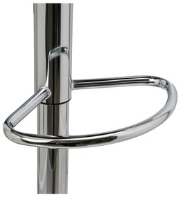 Черни тапицирани бар столове в комплект с регулируема височина 2 бр. (височина на седалката 63 cm) – Casa Selección