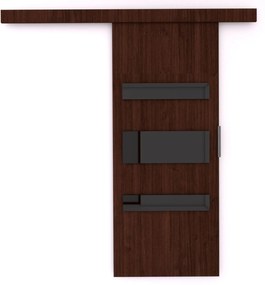 Плъзгаща се врата Lenses-Wenge-Length: 96 cm