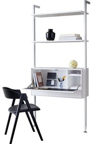 Бял шкаф за книги 94x210 cm Edge by Hammel - Hammel Furniture
