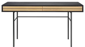 Писалище на черни райета, 130 x 60 cm - Woodman