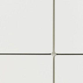 Бял скрин 135x90x40 cm Lowell – Actona