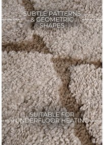 Бежов килим 80x120 cm Perrotin Beige – Elle Decoration