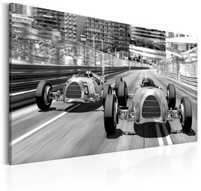 Печат върху платно - Old Cars Racing 120x80